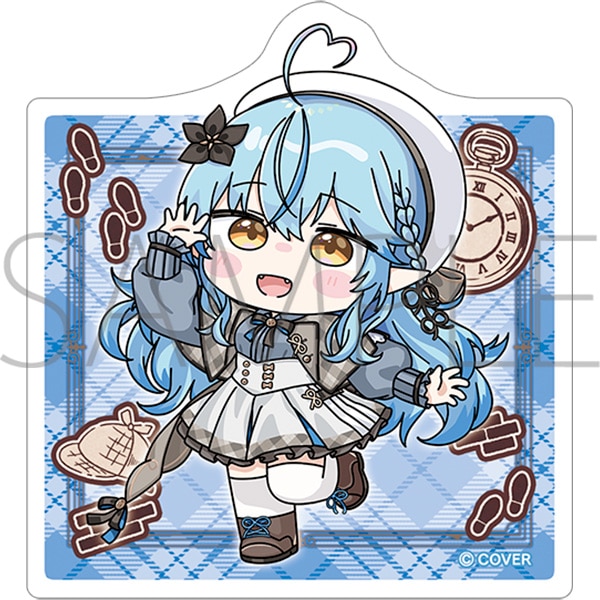[Pre-order] hololive - Detective and Phantom Thief, Mystery Hidden in the Museum - Sticker Mini Character ver. Yukihana Lamy