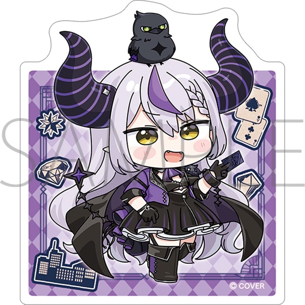 [Pre-order] hololive - Detective and Phantom Thief, Mystery Hidden in the Museum - Sticker Mini Character ver. La+ Darkness