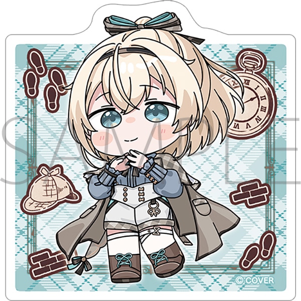 [Pre-order] hololive - Detective and Phantom Thief, Mystery Hidden in the Museum - Sticker Mini Character ver. Kazama Iroha