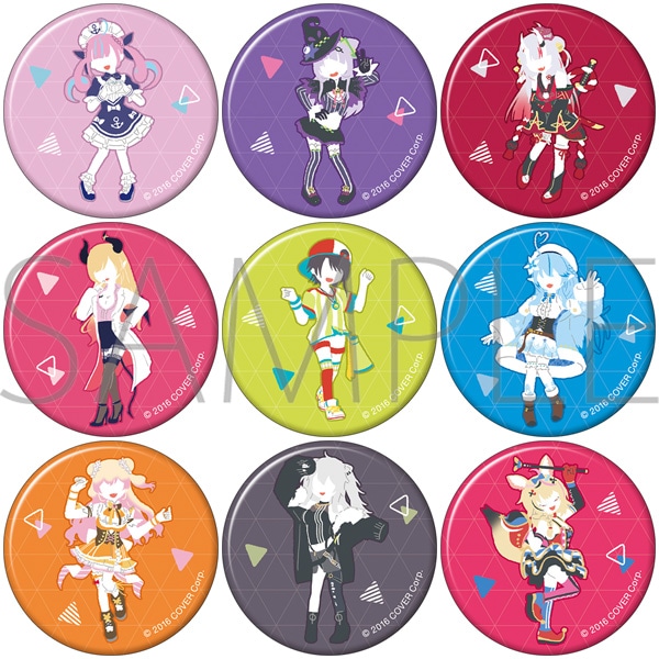 [Pre-order] hololive Character Badge Collection Yuru Palette vol.3