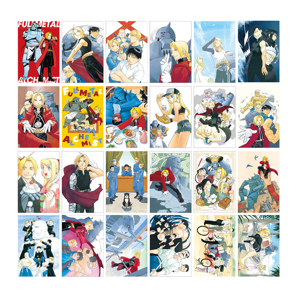 [Pre-order] (Limited) "Fullmetal Alchemist x Yomi no Tsugai/ Daemons of the Shadow Realm" exhibition  - "Fullmetal Alchemist" Trading Postcard Set of 2 (B)