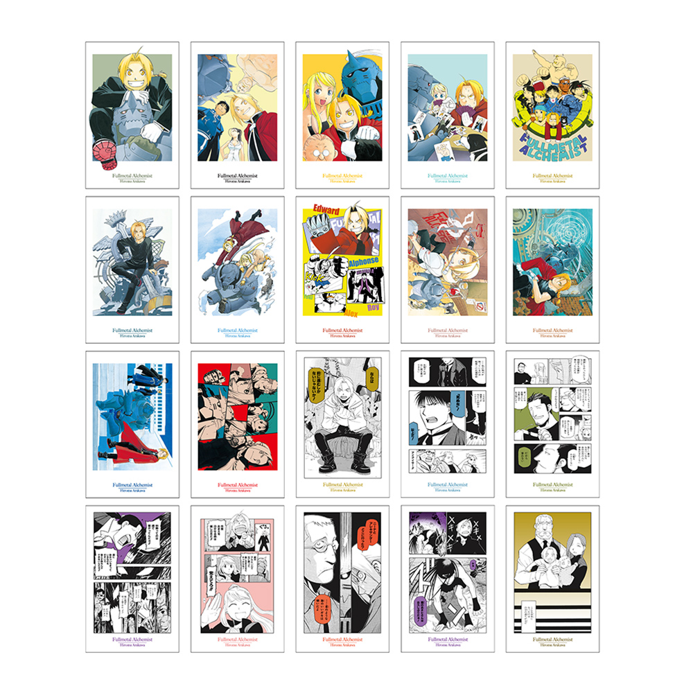 [Pre-order] (Limited) "Fullmetal Alchemist x Yomi no Tsugai/ Daemons of the Shadow Realm" exhibition - "Fullmetal Alchemist" Trading Mini Photo-Style Card Set (2 cards)