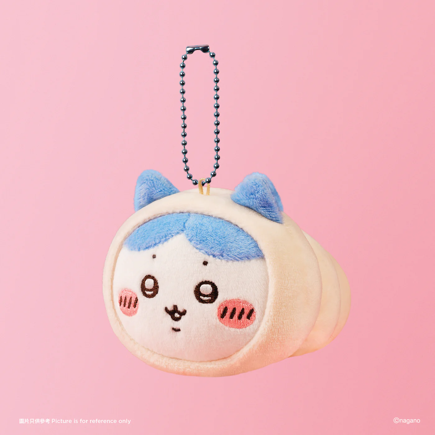 [Pre-order] ['CHIIKAWA DAYS' Exhibition in Hong Kong] Chiikawa “YUM CHA” Art Collection - Hachiware 臘腸卷 Chinese Sausage Bun Plush Mascot