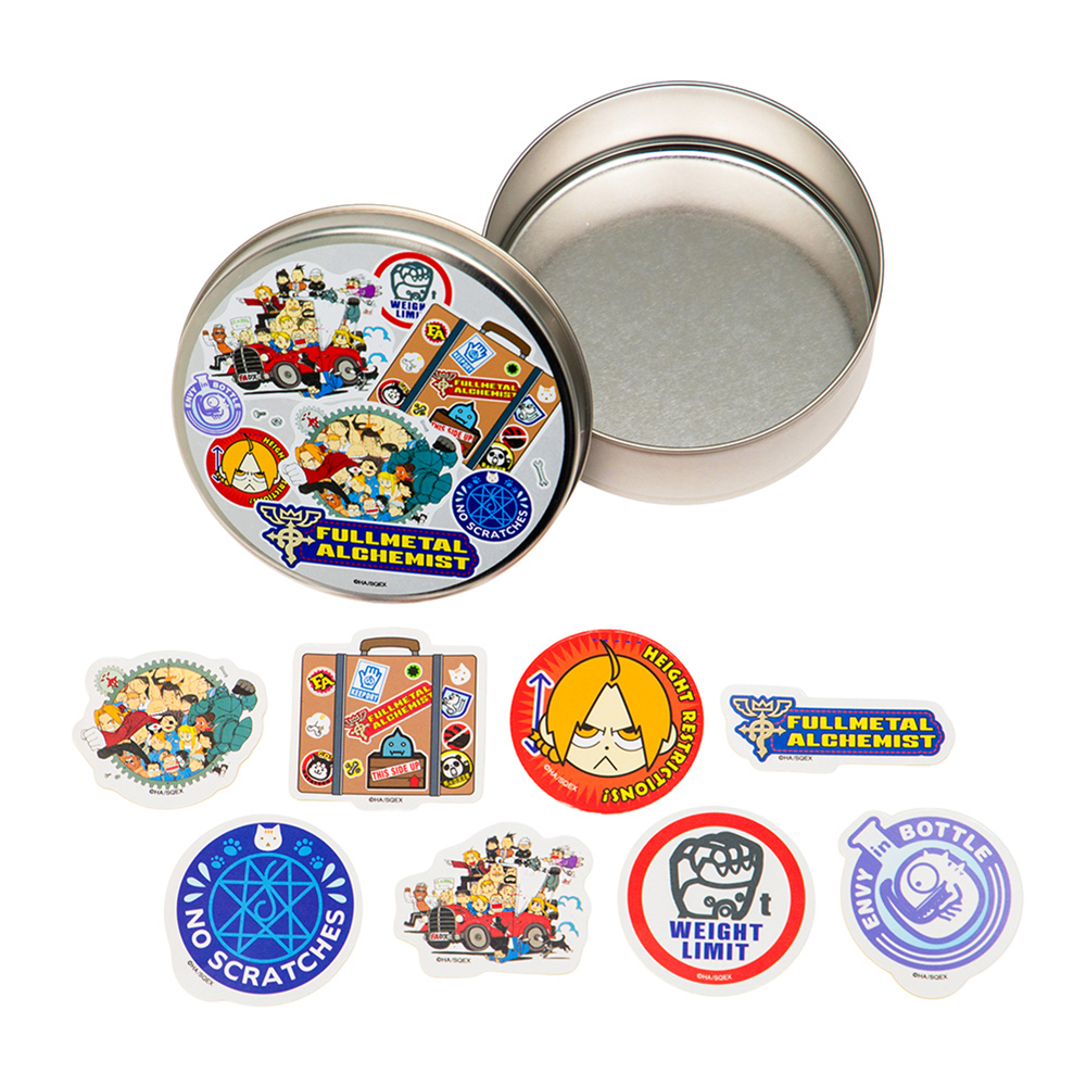 [Pre-order] (Limited) "Fullmetal Alchemist x Yomi no Tsugai/ Daemons of the Shadow Realm" exhibition  - "Fullmetal Alchemist" Sticker in a Tin