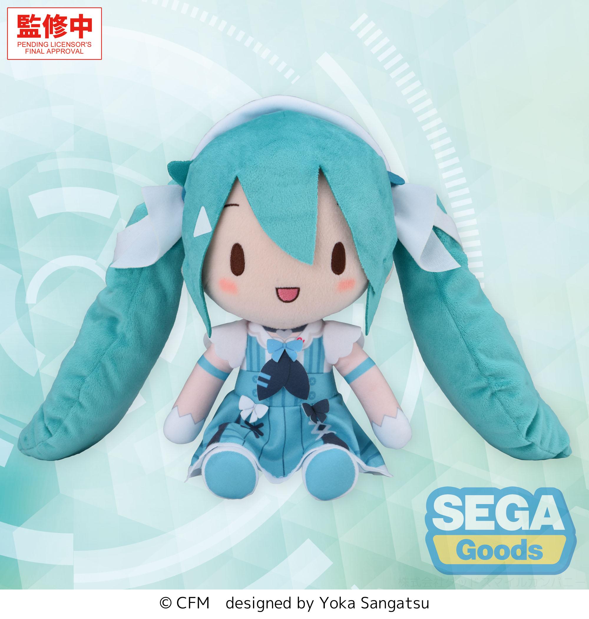 [Pre-order] SEGA Character Vocal Series 01: Hatsune Miku Fuwa Petit Plush Figure Hatsune Miku Sailor 
