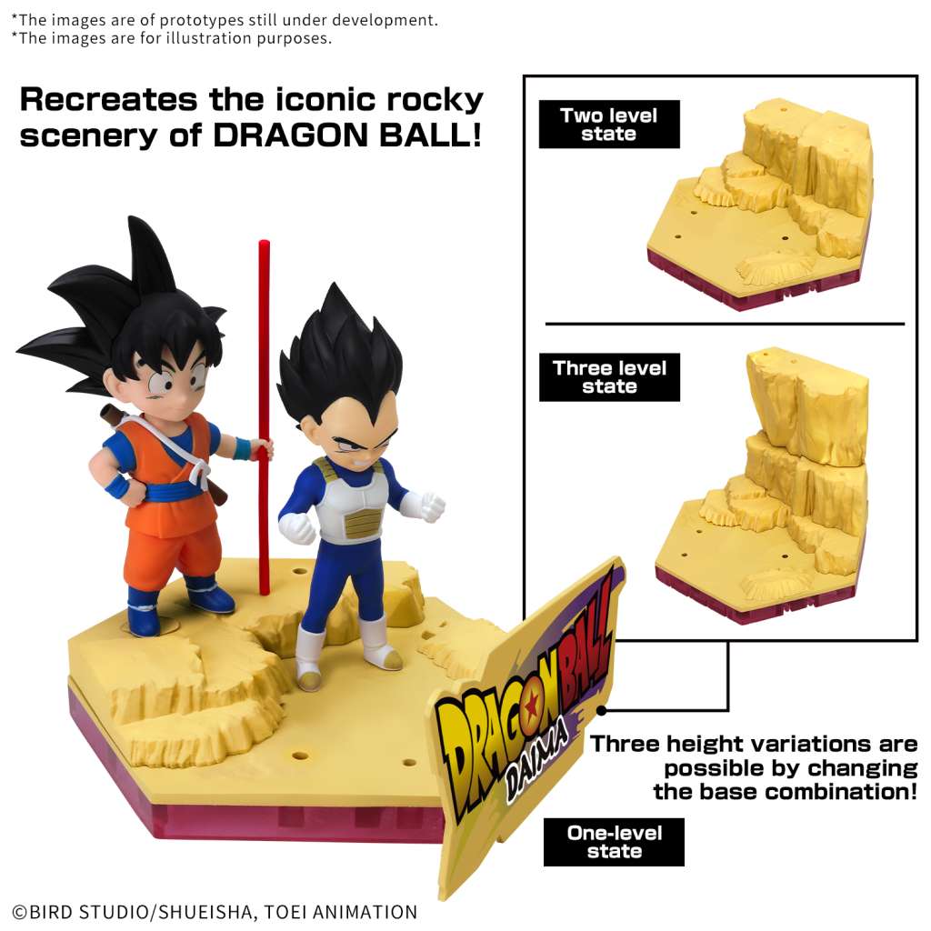 [In stock] Dragon Ball DAIMA Model Kit Son Goku (Mini) & Vegeta (Mini)
