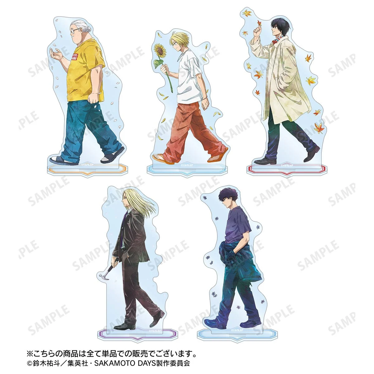 [Pre-order] "Sakamoto Days" Original Illustration Shishiba Kisetsu no Ayumi Ver. Big Acrylic Stand
