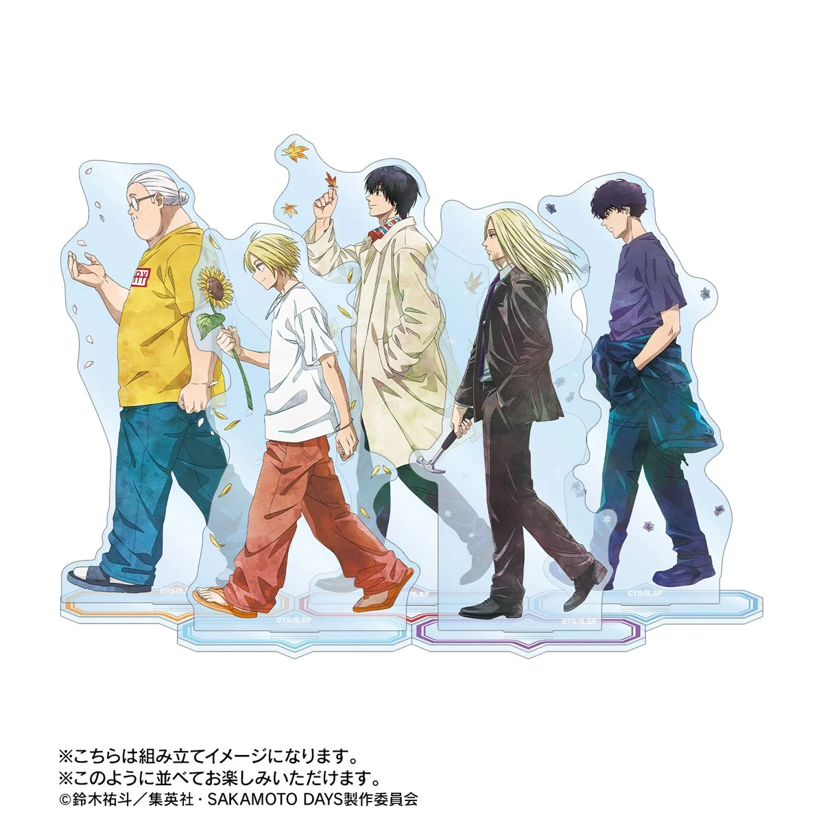[Pre-order] "Sakamoto Days" Original Illustration Shishiba Kisetsu no Ayumi Ver. Big Acrylic Stand