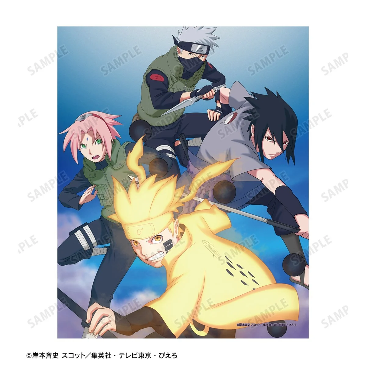 [Pre-order] "NARUTO -Shippuden-" 2016 Early Summer Key Visual Canvas Board