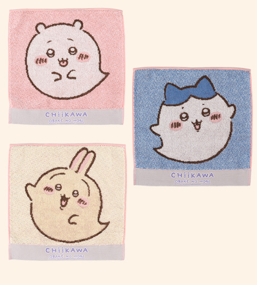 [Pre-order] "Chiikawa" x Fuji TV - Forest of Ghosts - Imabari Hand Towel (3 Types)
