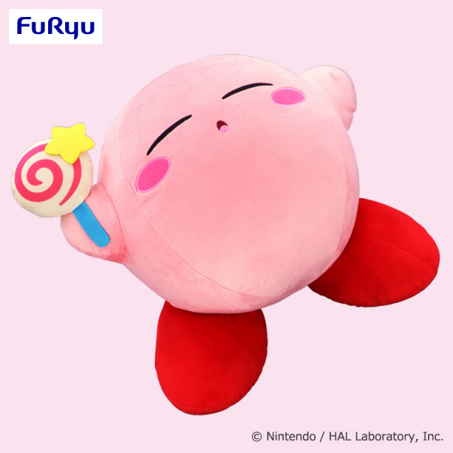 [Pre-order] "Kirby of the Stars" Fully Full! Lying Down Big Plush Toy