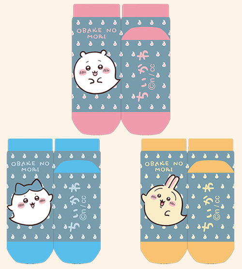 [Pre-order] "Chiikawa" x Fuji TV - Forest of Ghosts - Socks