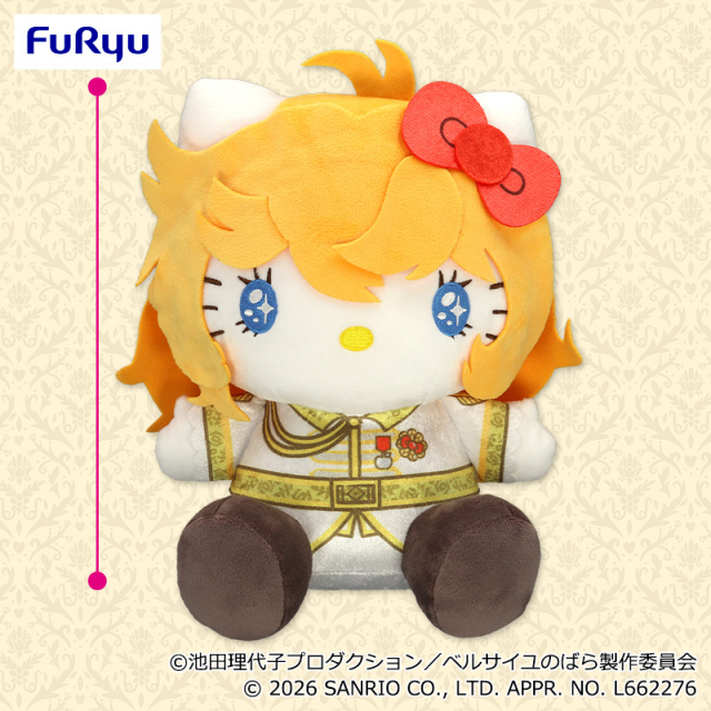 [Pre-order] "The Rose of Versailles" x Sanrio characters Big stuffed animal Plush