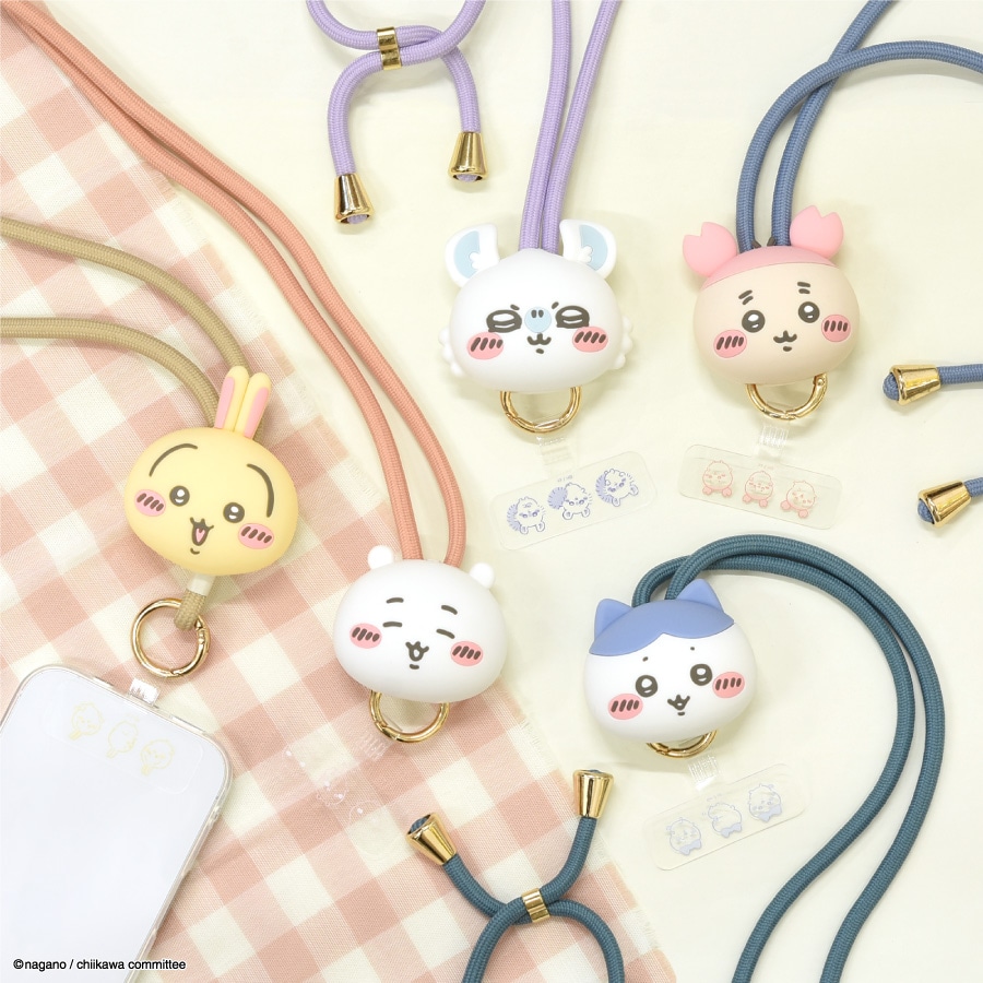 [Pre-order] "Chiikawa" Multi Ring Plus Mascot Strap