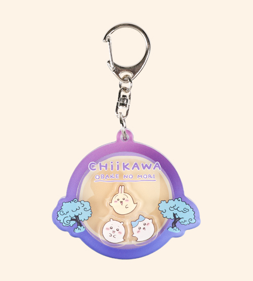 [Pre-order] "Chiikawa" x Fuji TV - Forest of Ghosts - Flake Keychain