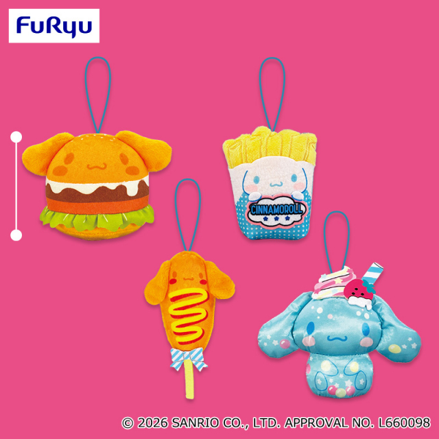[Pre-order] Sanrio Cinnamoroll Diner-themed Plush mascot