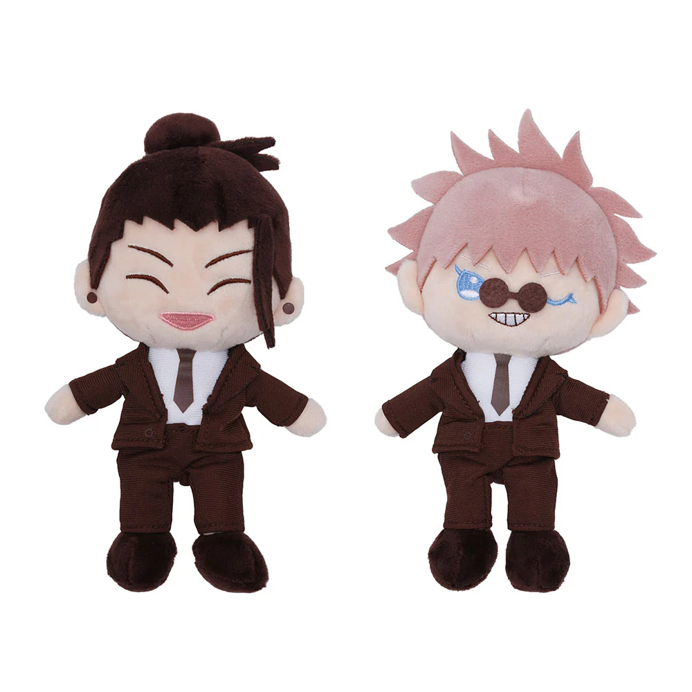 [In stock] "Jujutsu Kaisen" Gojo & Geto Suit Ver. Plush Toy Set of 2 (Original Illustration Color Version / Boxed)