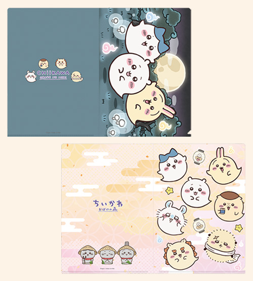 [Pre-order] "Chiikawa" x Fuji TV - Forest of Ghosts - A4 Clear File (2 Types)