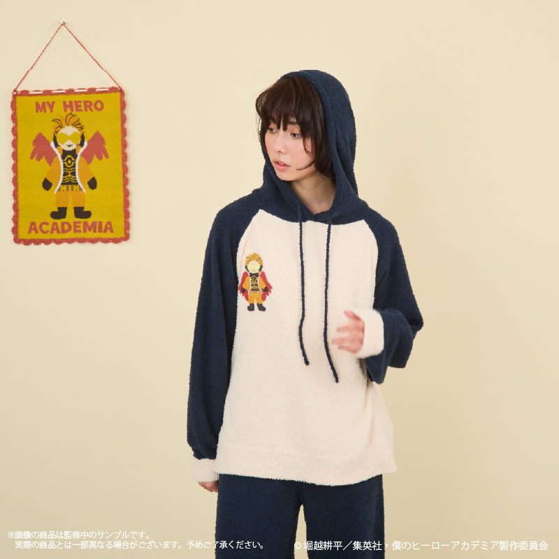 [Pre-order] "My Hero Academia" Room Wear Hoodie (Unisex) Tokoyami Fumikage
