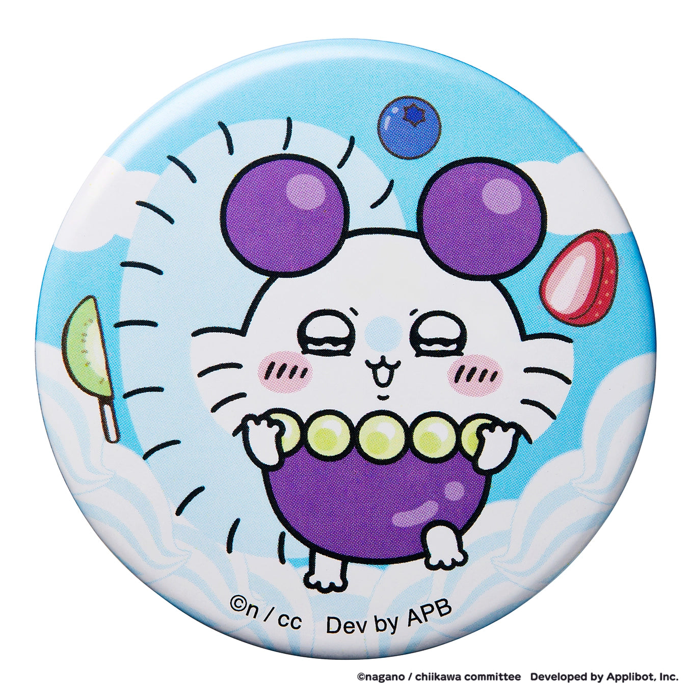 [Pre-order] "Chiikawa" Chiikawa Pocket Fruit Trading Can Badge