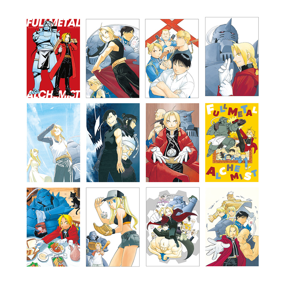 [Pre-order] (Limited) "Fullmetal Alchemist x Yomi no Tsugai/ Daemons of the Shadow Realm" exhibition  - "Fullmetal Alchemist" Trading Postcard Set of 2 (B)