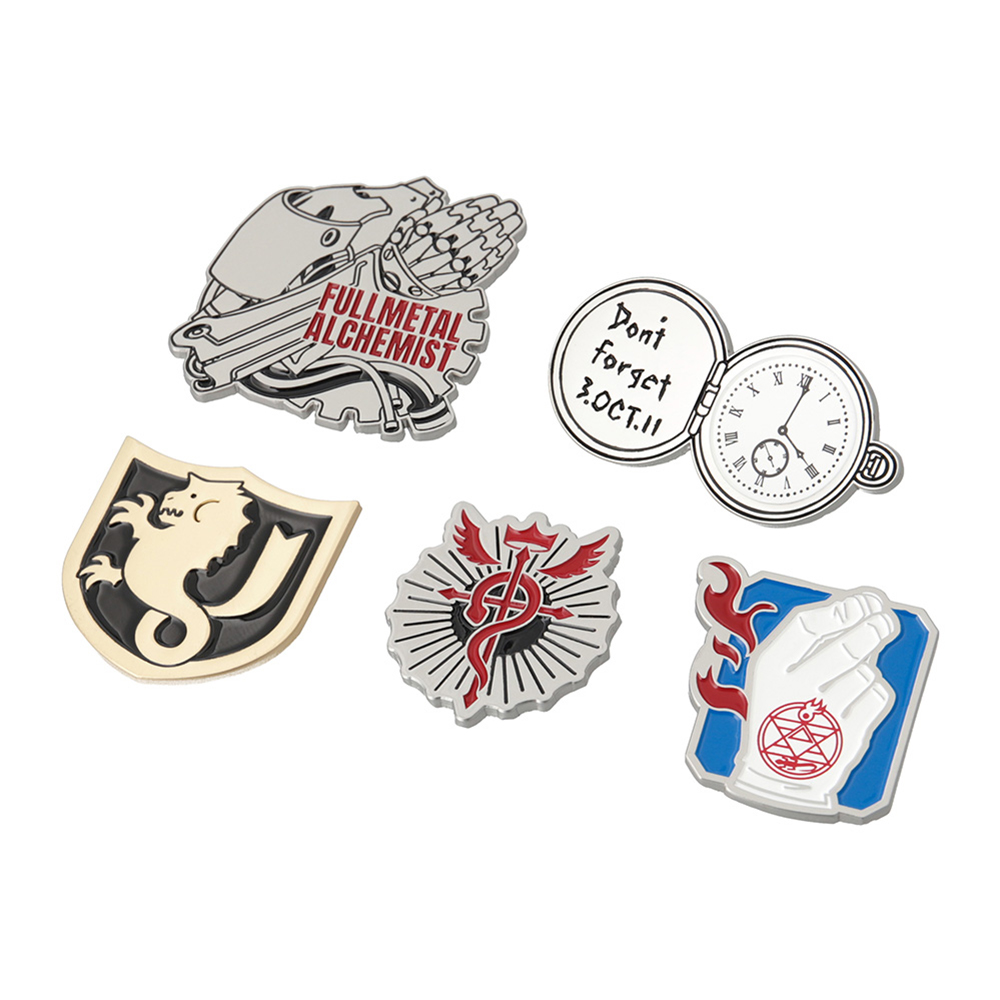 [Pre-order] (Limited) "Fullmetal Alchemist x Yomi no Tsugai/ Daemons of the Shadow Realm" exhibition  - "Fullmetal Alchemist" Framed Pin Set