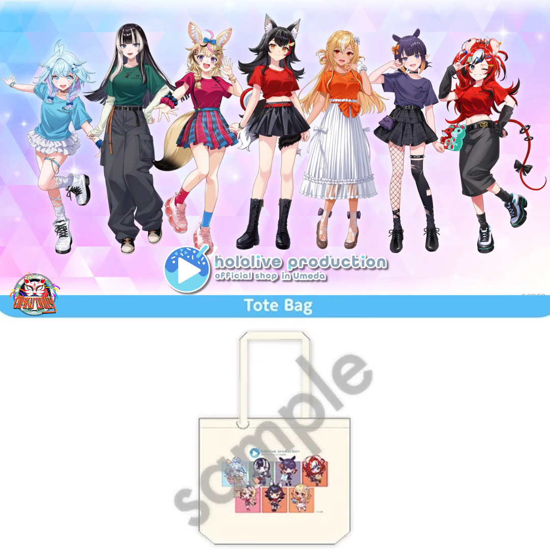 [Pre-order] hololive production OFFICIAL SHOP Osaka Umeda Original Vol.3 - Tote Bag 