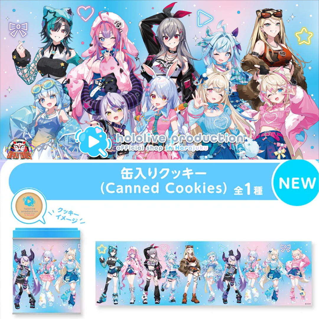 [Pre-order] hololive production OFFICIAL SHOP Harajuku Original style Vol.2 - Canned Cookies
