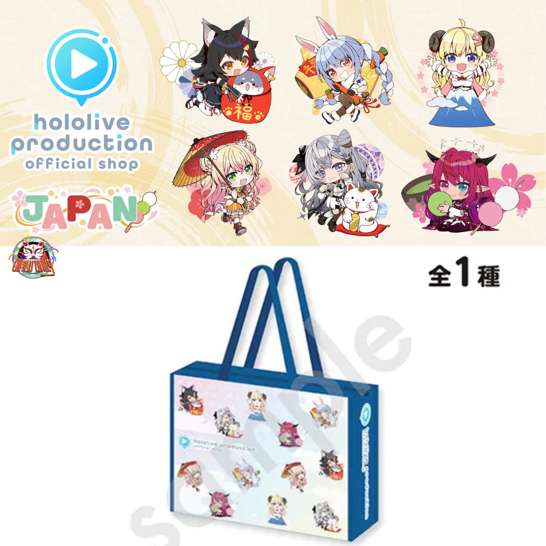 [Pre-order] hololive production OFFICIAL SHOP Japanese Chibi style Vol.2 - Shopping Bag