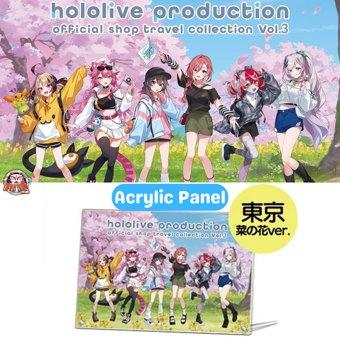 [Pre-order] hololive production OFFICIAL SHOP Travel Collection Vol.3 - Acrylic Panel