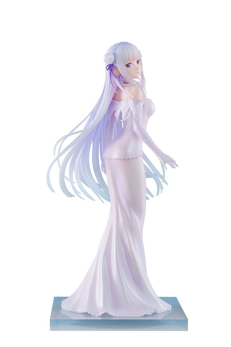 "Re:ZERO -Starting Life in Another World" Emilia Wedding dress Ver. 1/7 Complete Figure
