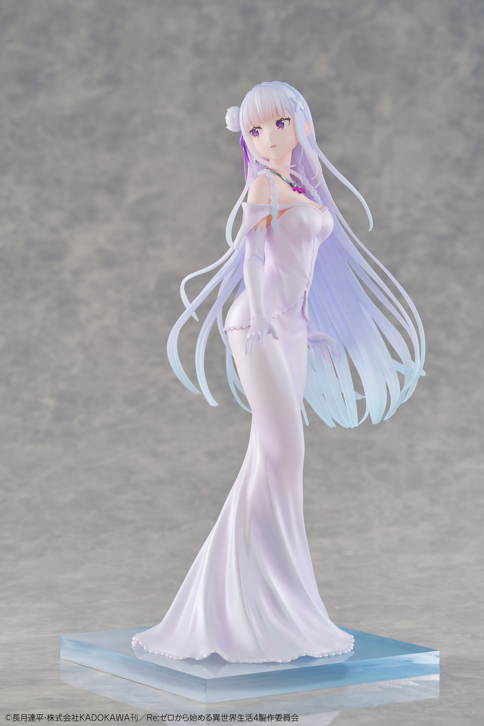 "Re:ZERO -Starting Life in Another World" Emilia Wedding dress Ver. 1/7 Complete Figure