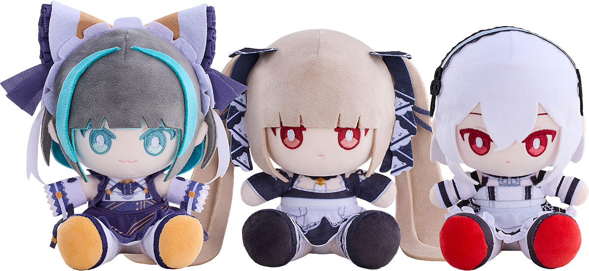 "Azur Lane" Cheshire & Formidable & Sirius Punipuni Plushie Set