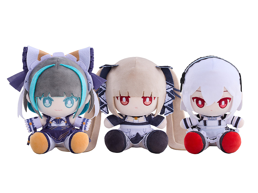 "Azur Lane" Cheshire & Formidable & Sirius Punipuni Plushie Set