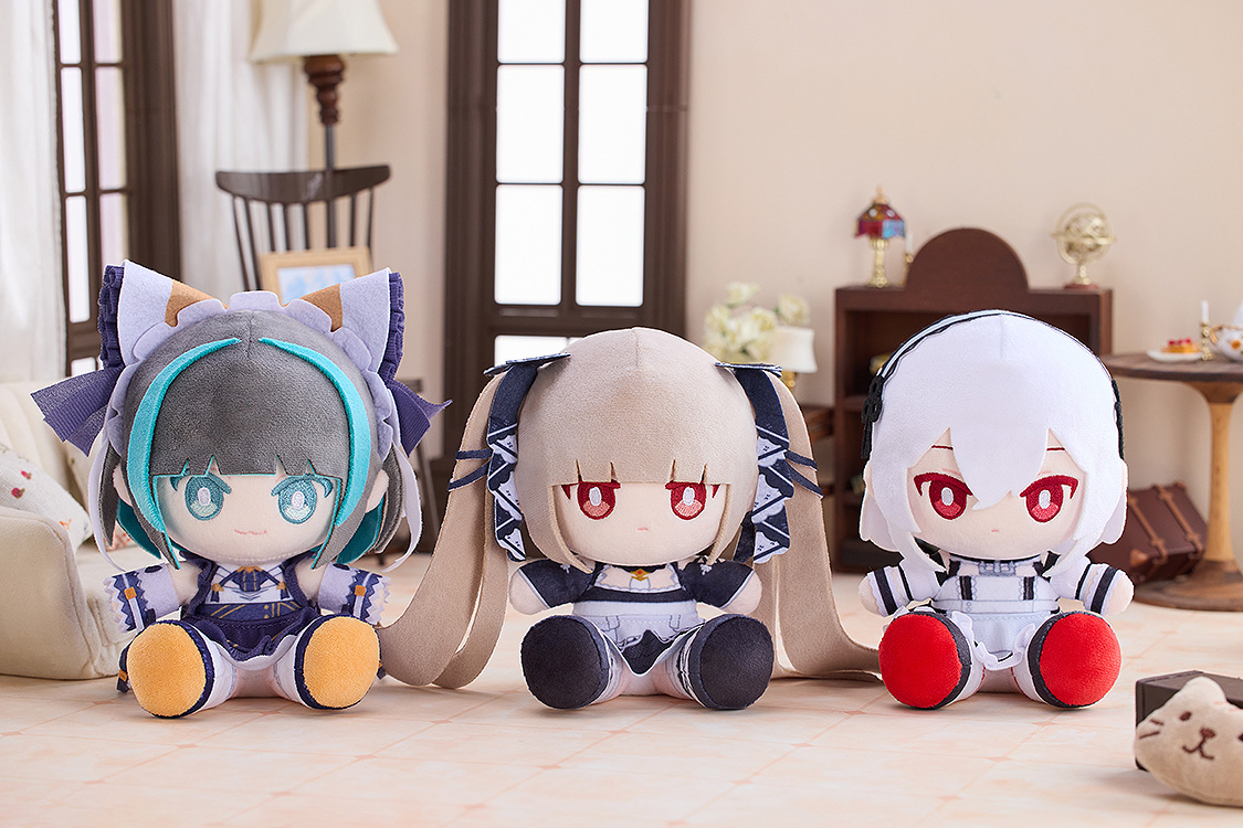 "Azur Lane" Cheshire & Formidable & Sirius Punipuni Plushie Set