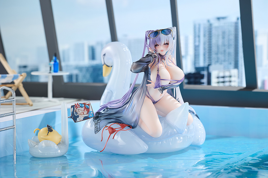 "Azur Lane" Ying Swei Blue Waves, Limpid Summer Ver.