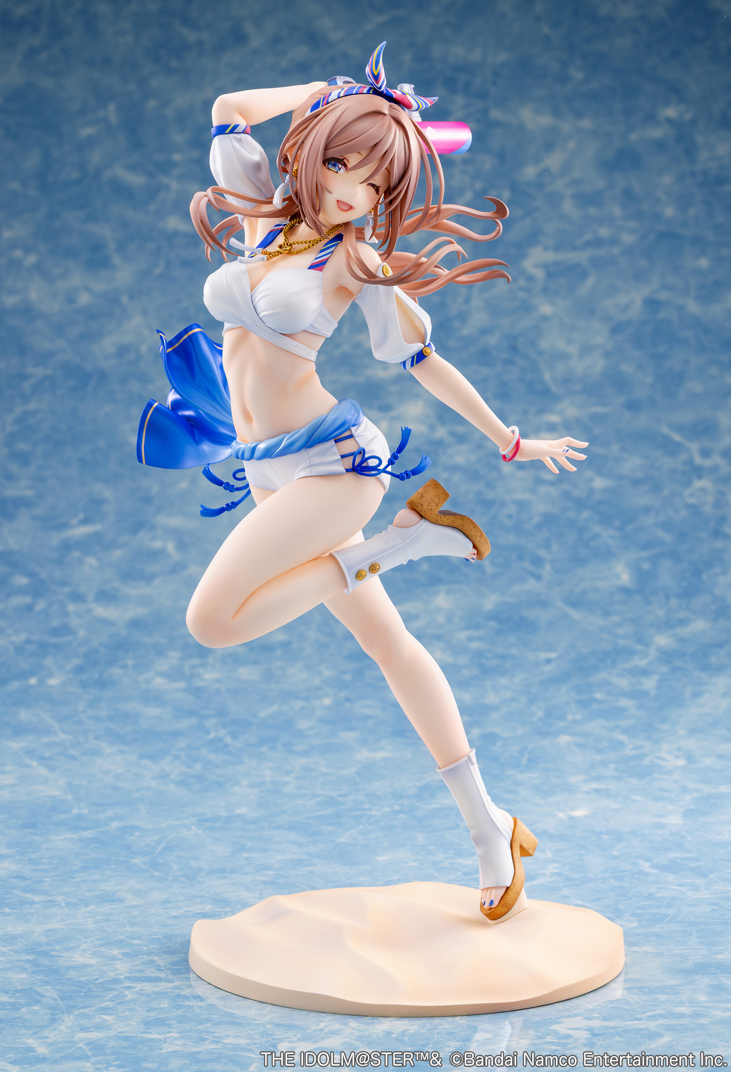 "Gakuen Idolmaster" Himesaki Rinami Kimi to Semi Blue Ver.