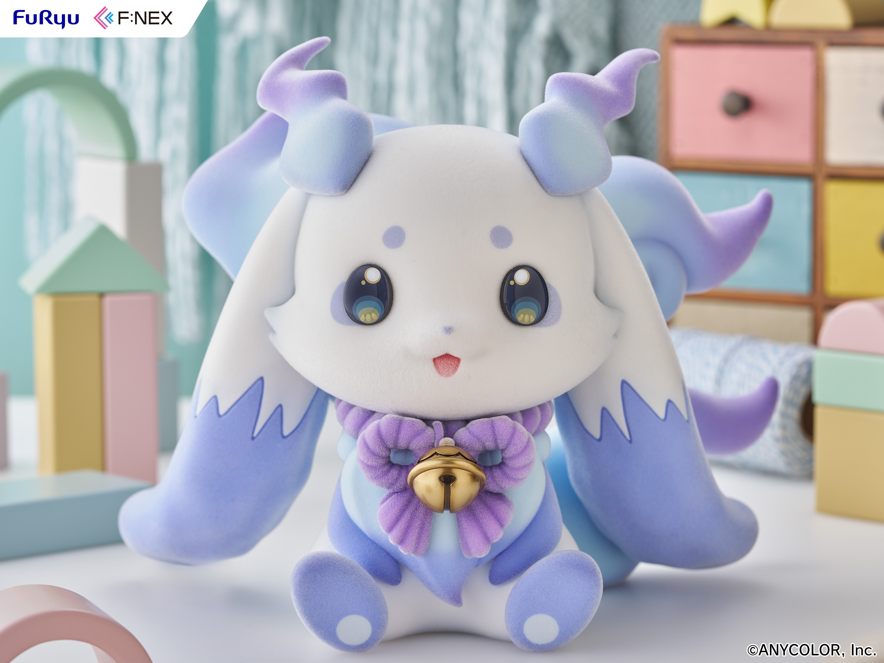 Nijisanji Lunlun 1/2 Scale Flocky Soft Vinyl Figure
