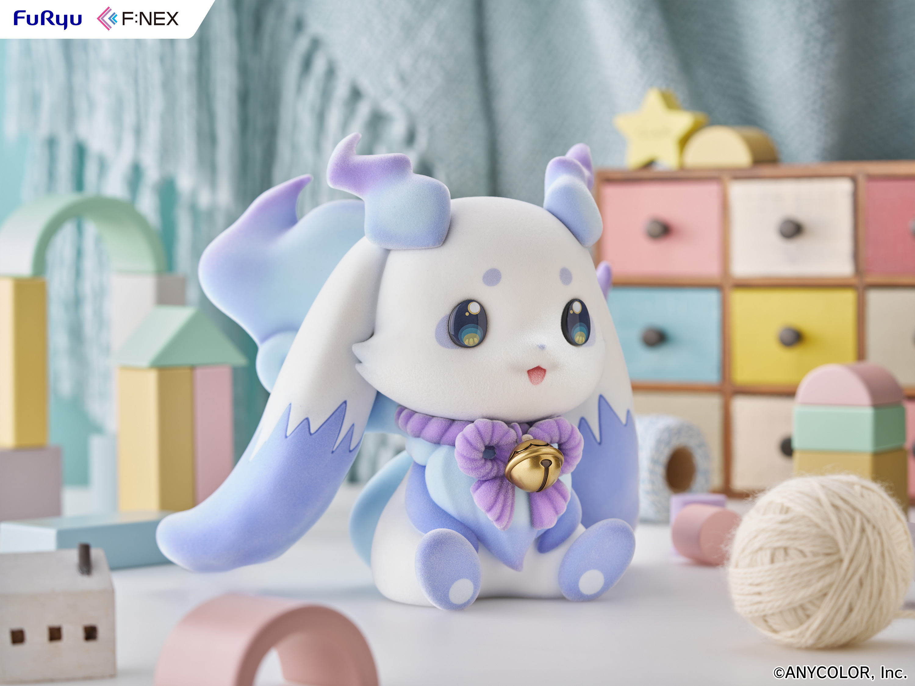 Nijisanji Lunlun 1/2 Scale Flocky Soft Vinyl Figure