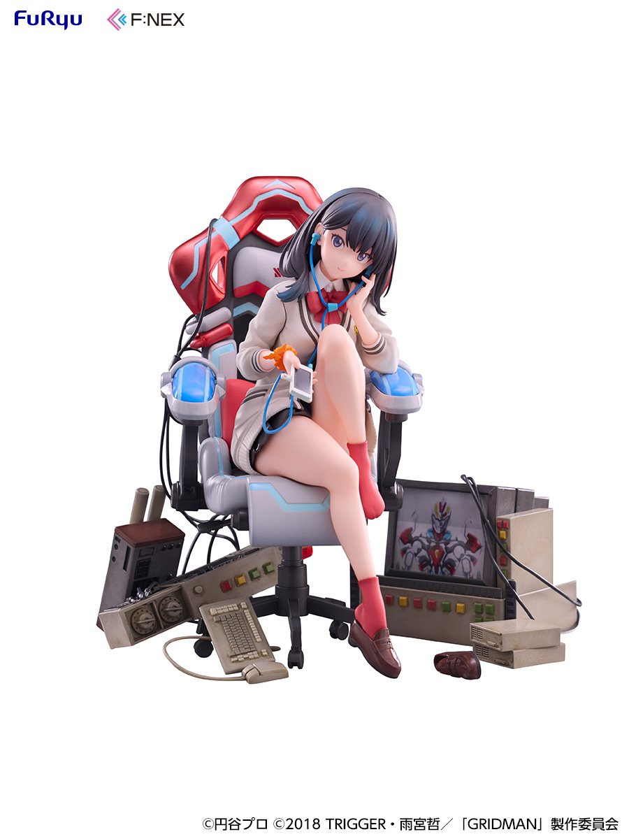 "SSSS.Gridman" Takarada Rikka Gaming Chair Ver. 1/7 Scale Figure