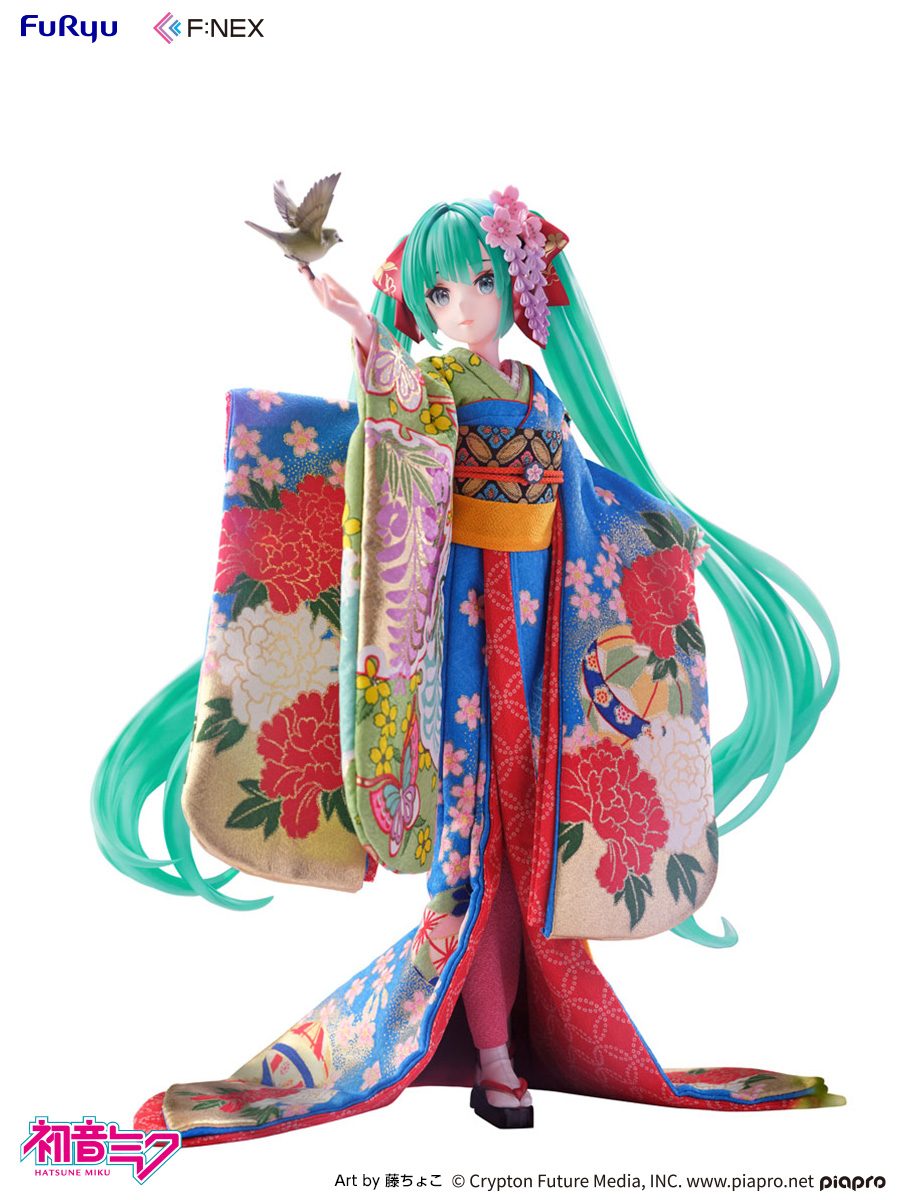 Yoshitoku x F:NEX Hatsune Miku -Japanese Doll- 1/4 Scale Figure