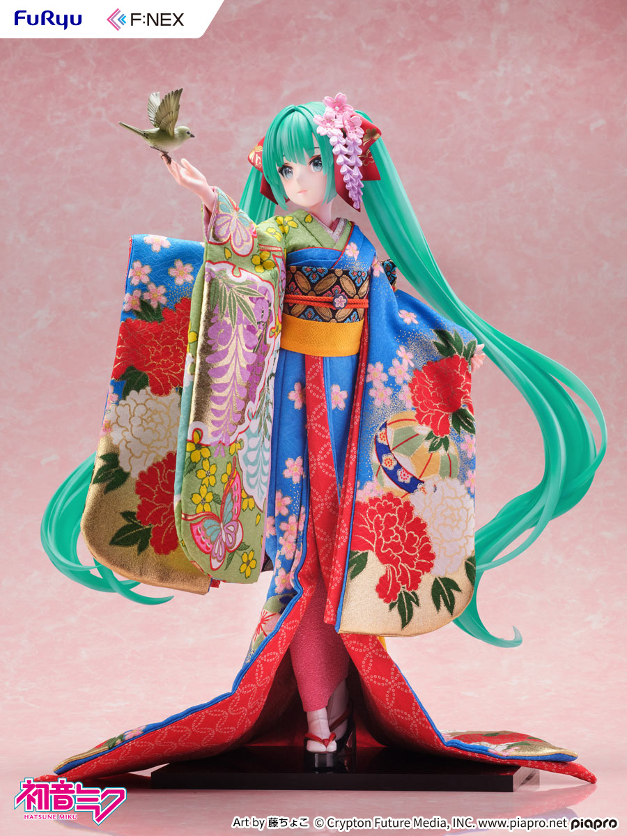 Yoshitoku x F:NEX Hatsune Miku -Japanese Doll- 1/4 Scale Figure