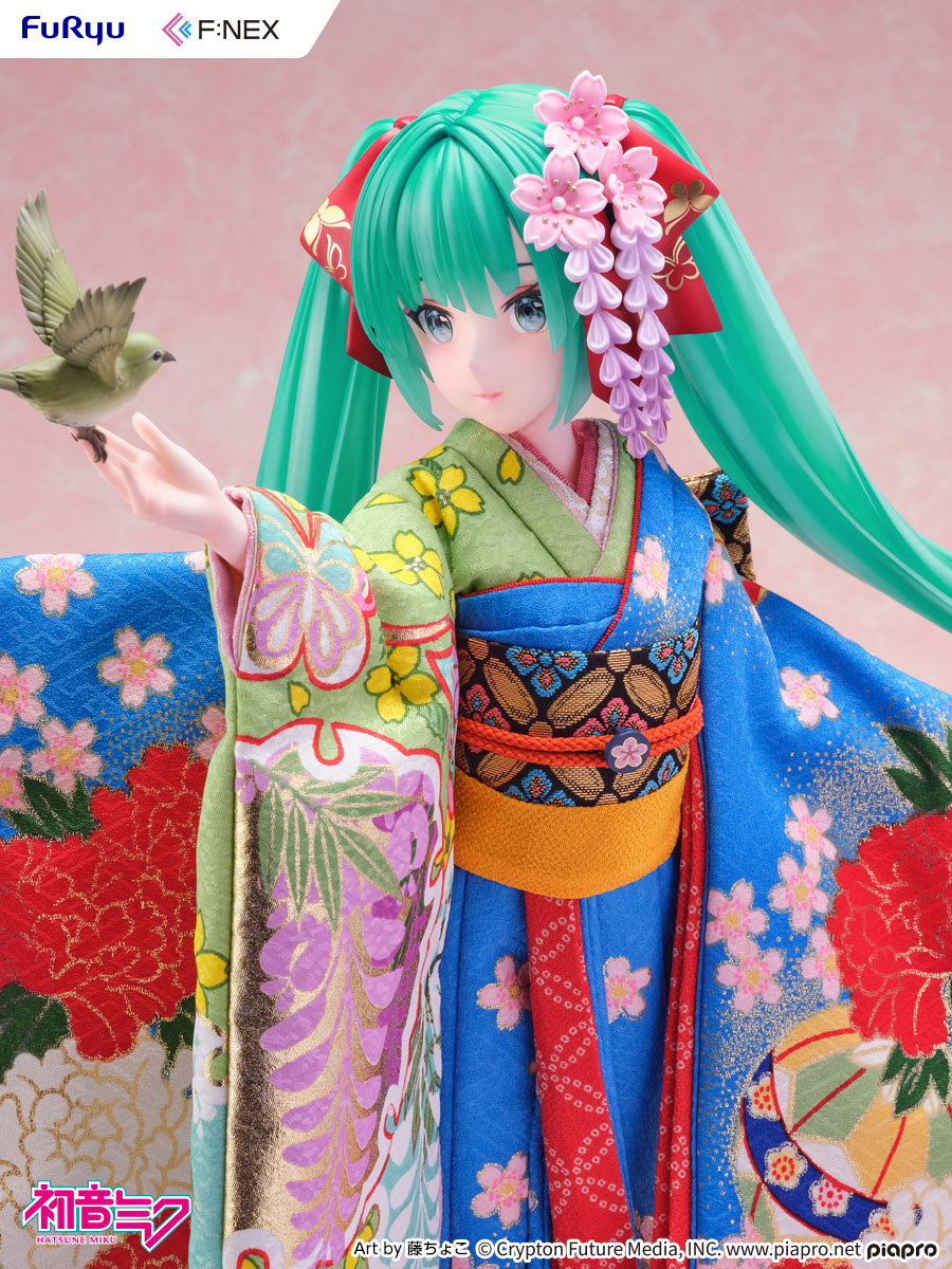 Yoshitoku x F:NEX Hatsune Miku -Japanese Doll- 1/4 Scale Figure