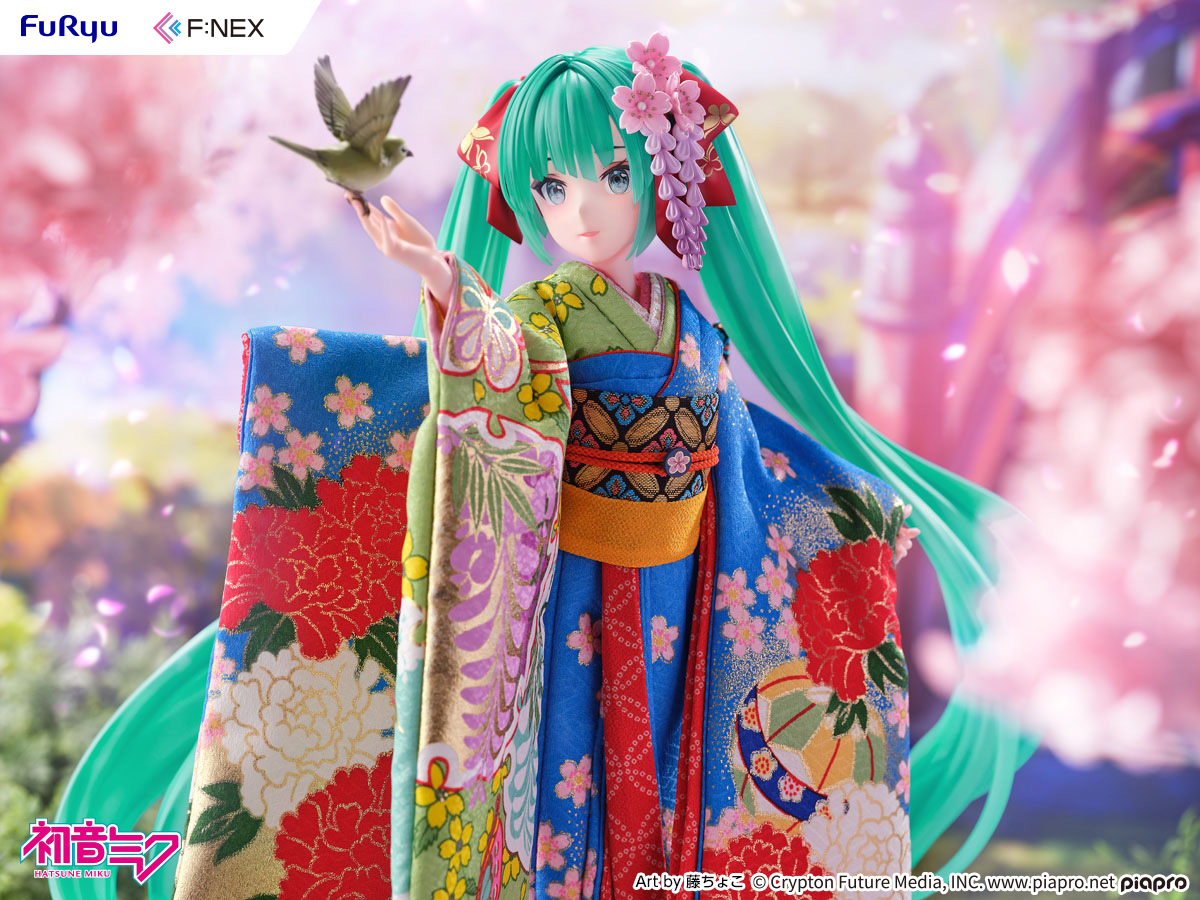 Yoshitoku x F:NEX Hatsune Miku -Japanese Doll- 1/4 Scale Figure