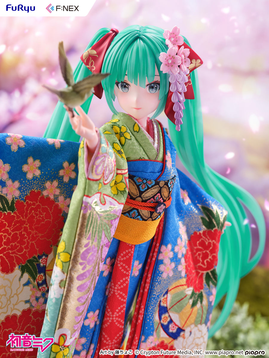 Yoshitoku x F:NEX Hatsune Miku -Japanese Doll- 1/4 Scale Figure
