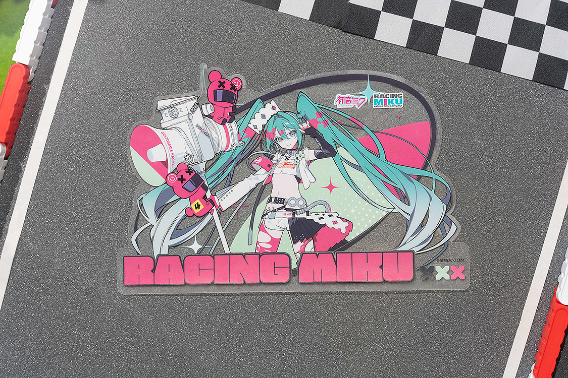 [Pre-order] Hatsune Miku GT Project Hatsune Miku Racing Ver. 2025 Sticker A