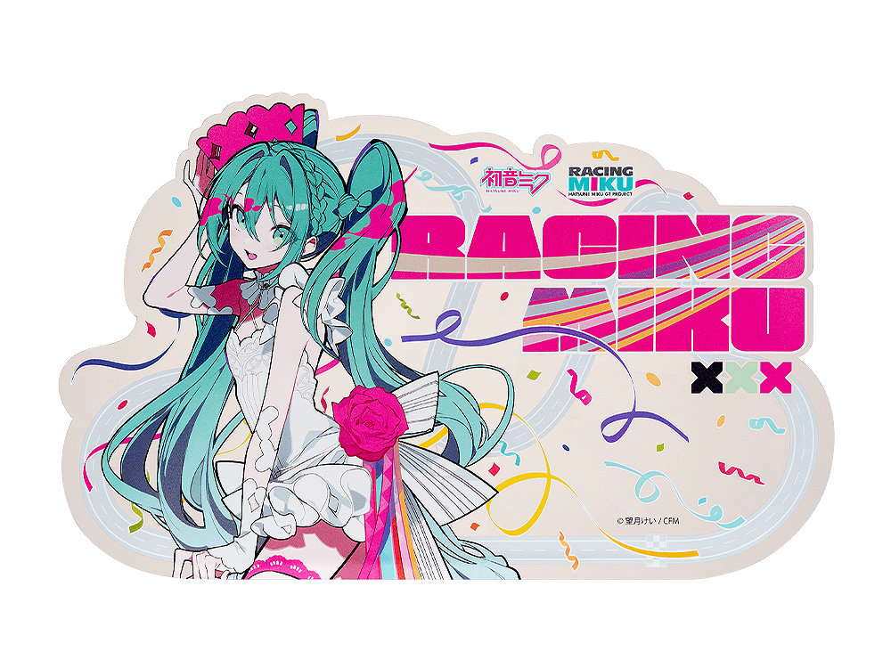 [Pre-order] Hatsune Miku GT Project Hatsune Miku Racing Ver. 2025 Sticker E