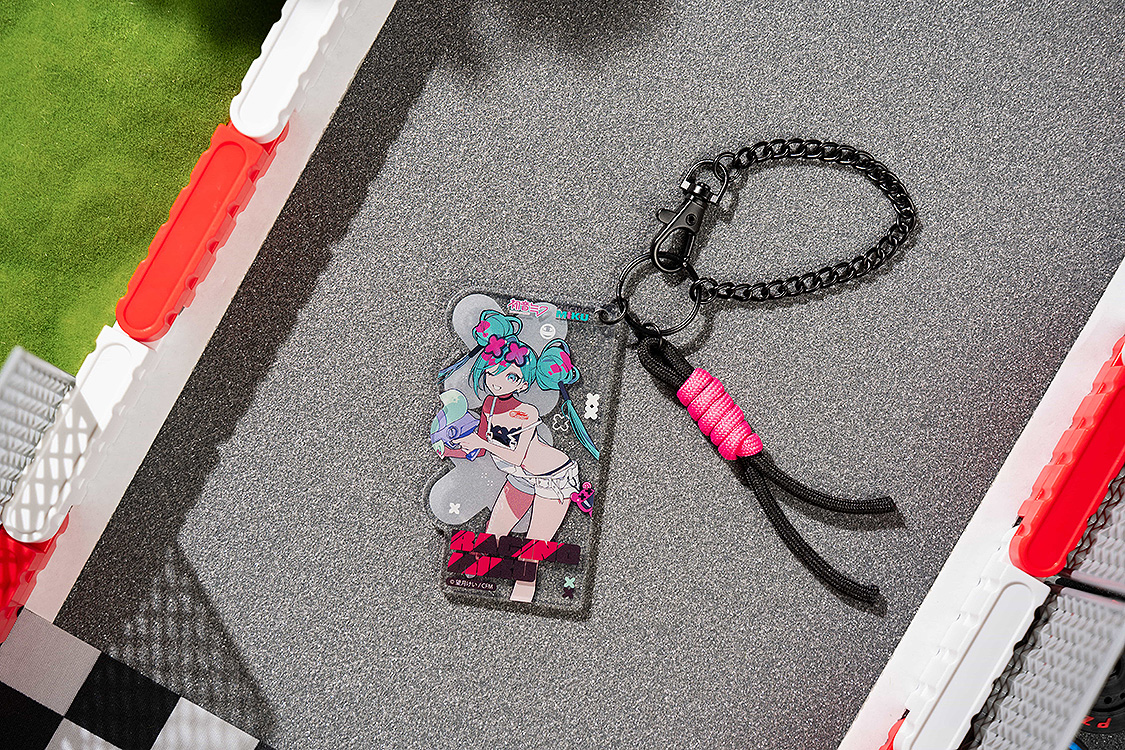 [Pre-order] Hatsune Miku GT Project Hatsune Miku Racing Ver. 2025 Key Chain D