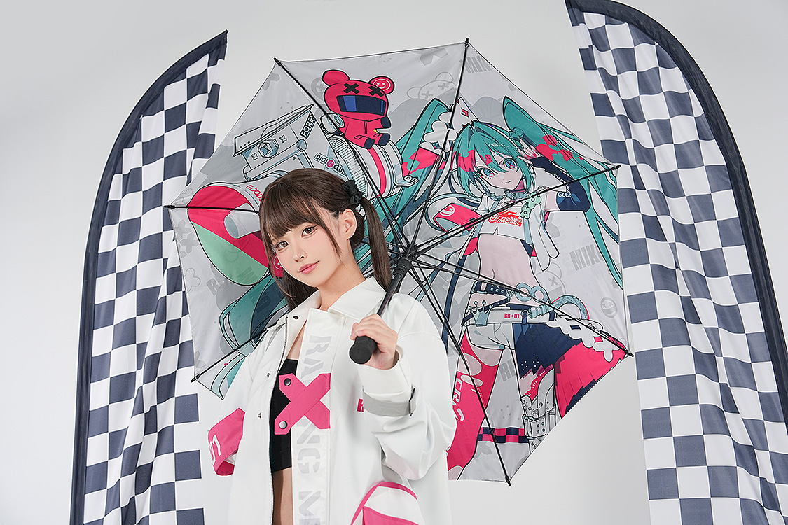 [Pre-order] Hatsune Miku GT Project Hatsune Miku Racing Ver. 2025 Umbrella