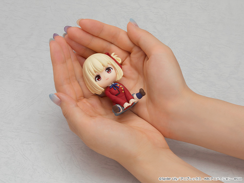 "Lycoris Recoil" Nendoroid Plus Nishikigi Chisato Rubber Mascot